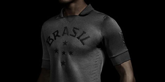 Detail Jersey: Brasil Black Edition Detail Jersey: Brasil Black Edition