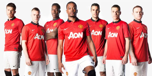 Pemain Manchester United Dalam Balutan Jersey Baru