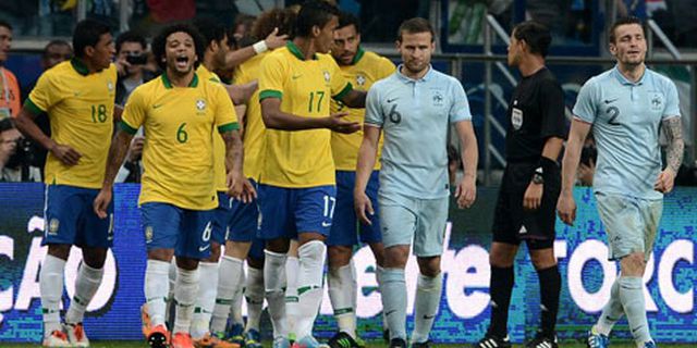 International Friendly: Brasil Hajar Prancis