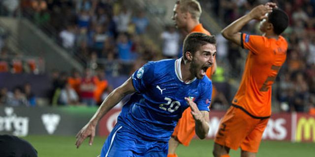 Euro U-21: Borini Antar Italia Tantang Spanyol