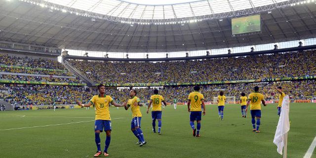 Highlights Piala Konfederasi: Brasil 2-0 Meksiko