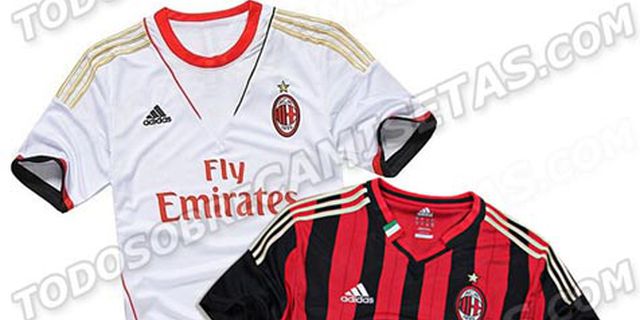 Bocoran Jersey: AC Milan Home & Away 2013-2014