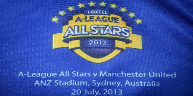 Jersey A-League All Stars Untuk Friendly Kontra Manchester United