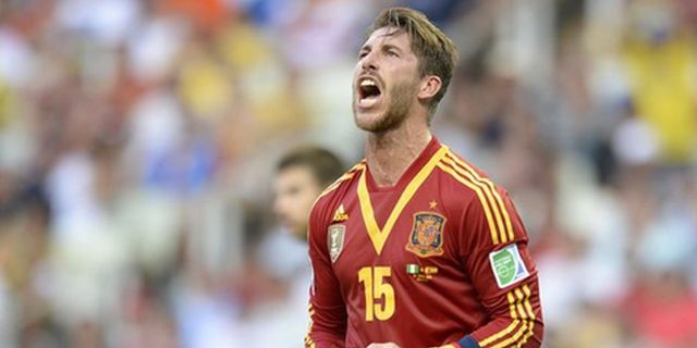 Sergio Ramos Tak Cemaskan Kejutan Italia Sergio Ramos Tak Cemaskan Kejutan Italia