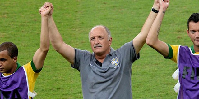 Scolari Akui Samba Belum Siap ke Piala Dunia