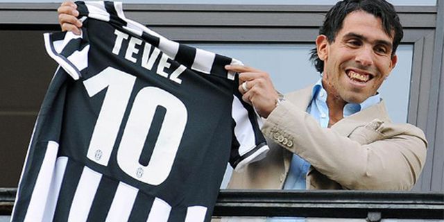 Kontroversi Baru Sudah Sambut Tevez di Turin