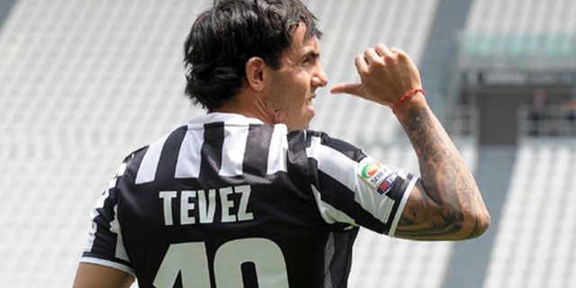 Mancini: Tevez Bakal Hadirkan Scudetto Ketiga Juve