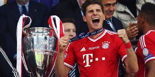 Lahm Harap Mario Gomez Bersaing di Bayern