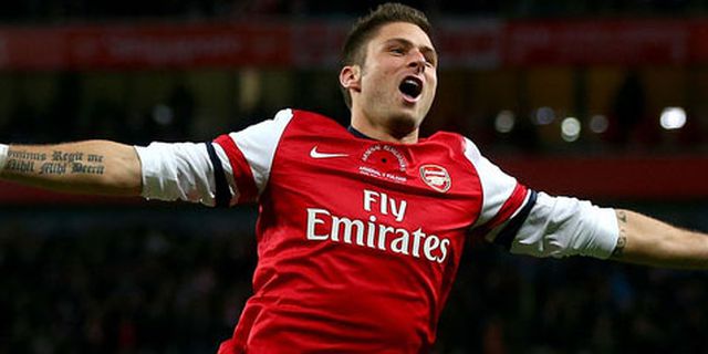 Pengganti Falcao, Atletico Bidik Olivier Giroud