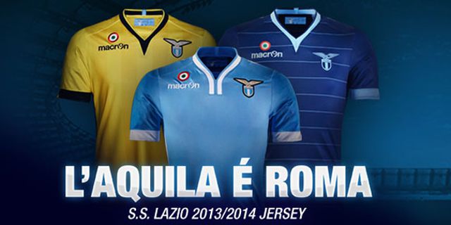 Detail Jersey: Lazio Musim 2013-2014