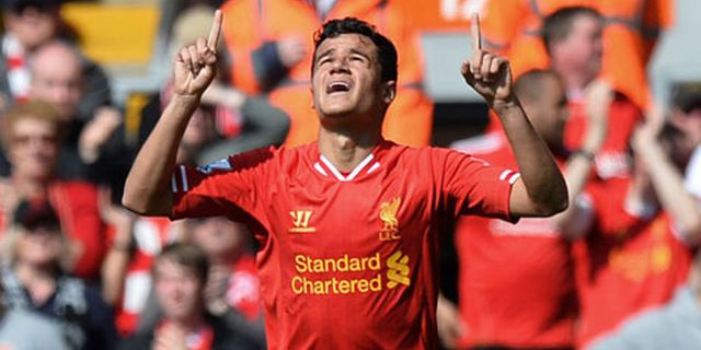 Coutinho Bidik Empat Besar Untuk Liverpool