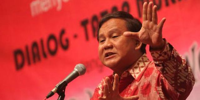 Prestasi Timnas Terpuruk, Prabowo Tuding PSSI Tak Becus