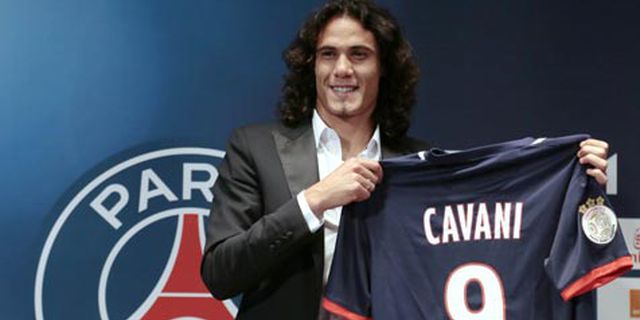 Cavani Jadi Termahal Keempat Sepanjang Masa