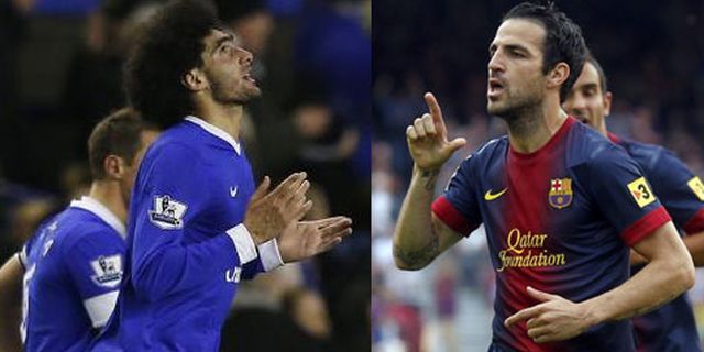 Moyes Siapkan Pembelian Ganda Cesc dan Fellaini