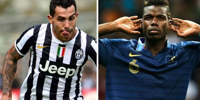 Lippi: Tevez Petarung, Pogba Berkelas