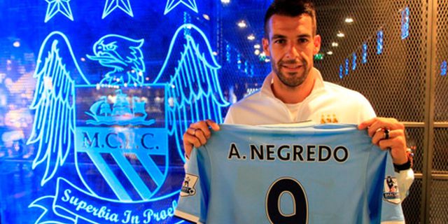 Negredo Tak Butuh Banyak Rayuan Untuk Gabung City