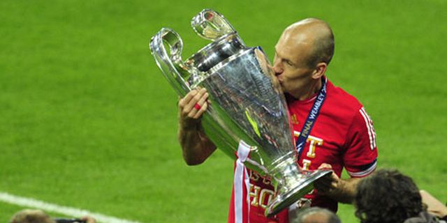 Robben Bahagia Punya Memori Indah Liga Champions