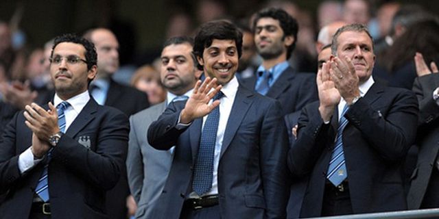 Owner Manchester City Sheikh Mansour Kian Tajir