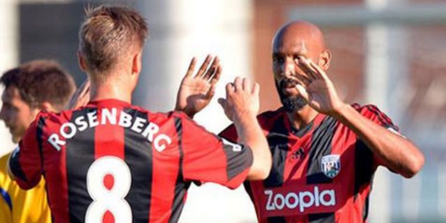 Dua Gol Perdana Anelka Menangkan West Brom