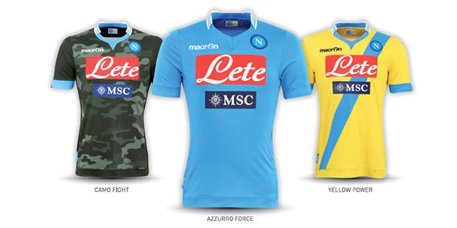 Detail Jersey: Napoli Musim 2013-2014