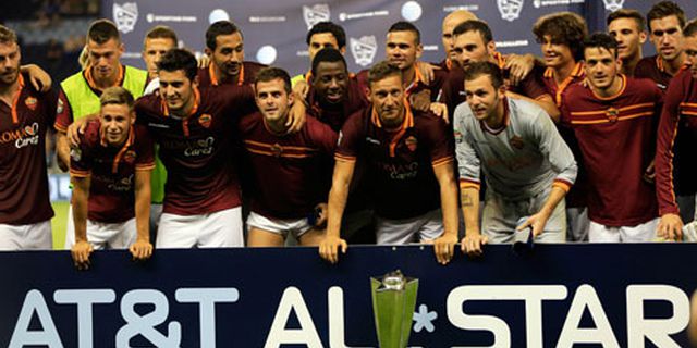 Review: Roma Kalahkan MLS All-Stars di Laga Uji Coba