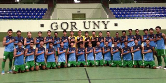 Timnas U-19 Ditahan Imbang Tim Pomnas DIY