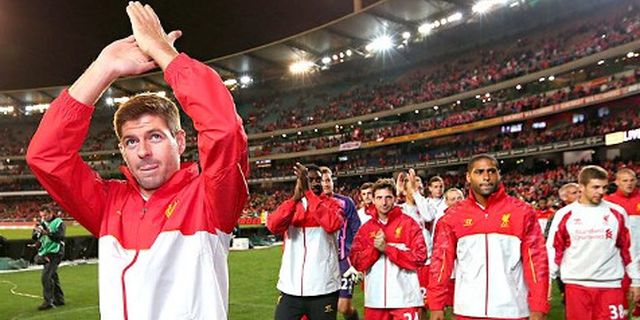 Gerrard Desak Liverpool Pasang Target Tinggi