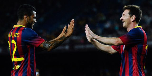 Alves: Martino Kembalikan Intensitas Barcelona Alves: Martino Kembalikan Intensitas Barcelona