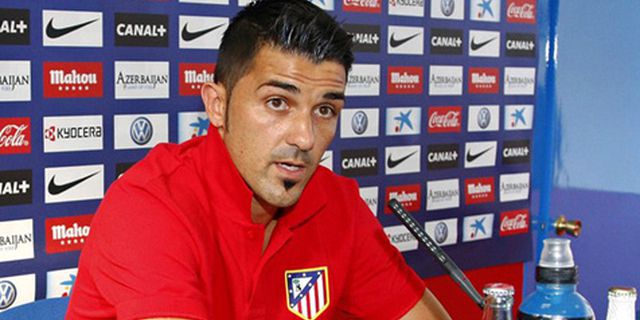 Villa: Atletico Harus Sempurna Untuk Jatuhkan Barca