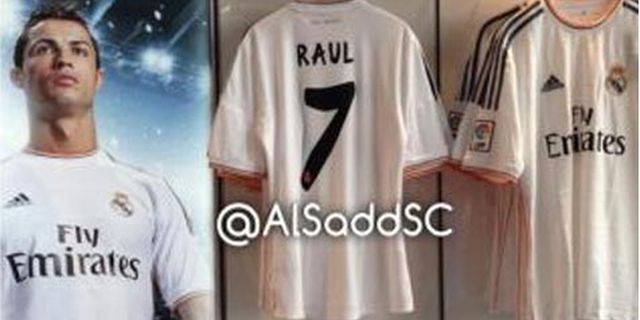 Nomor 7 Madrid Untuk Raul, Ronaldo Pakai Nomor 11