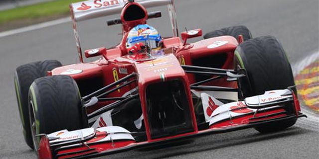 Alonso Kuasai Latihan Pertama F1 GP Belgia