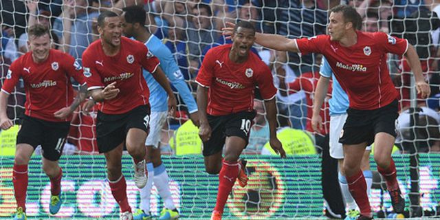 Bekuk Manchester City, Cardiff Dipuji Dua Legenda EPL