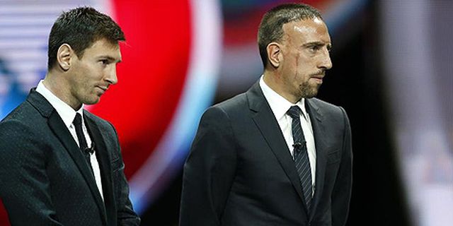 Ribery Optimis Kalahkan Messi-CR7 Untuk Ballon d'Or