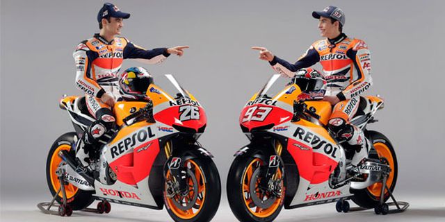 Marquez dan Pedrosa Duel Mainkan Motor Remote Control