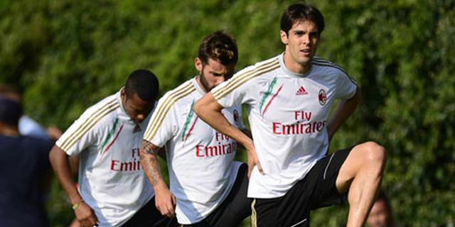 Jalani Debut, Kaka Jadi Kapten Milan Jalani Debut, Kaka Jadi Kapten Milan