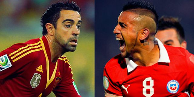 Preview: Spanyol vs Chile, Duel Alot