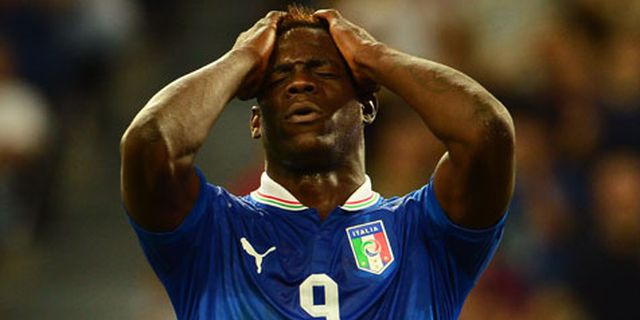 Balotelli Heran Bisa Buang Banyak Peluang