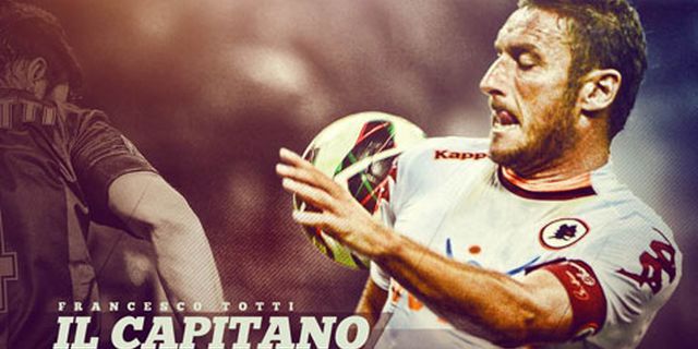 Totti dan Roma Bakal Bersama Sampai 2016