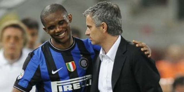 Eto'o: 60 Persen Karena Mourinho Eto'o: 60 Persen Karena Mourinho