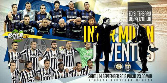 Skuat Inter Milan Melawan Juventus