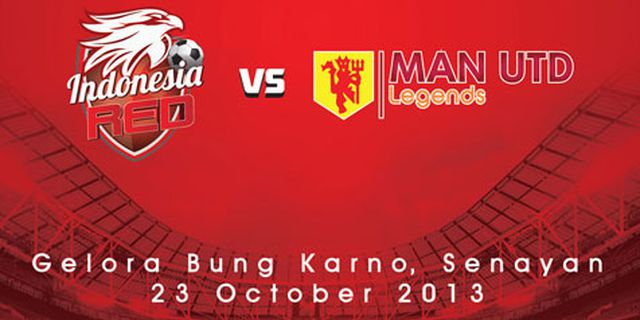 Legenda Indonesia Tantang MU Legend di SUGBK