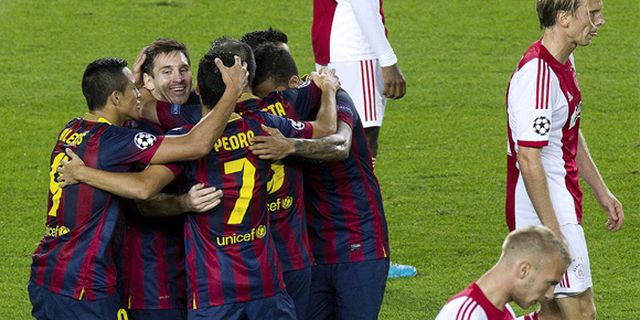 Highlights UCL: Barcelona 4-0 Ajax Amsterdam