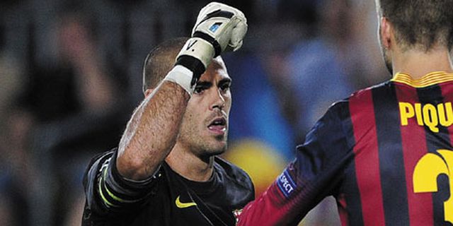 Valdes Tegaskan Tetap Pergi Dari Barcelona Valdes Tegaskan Tetap Pergi Dari Barcelona
