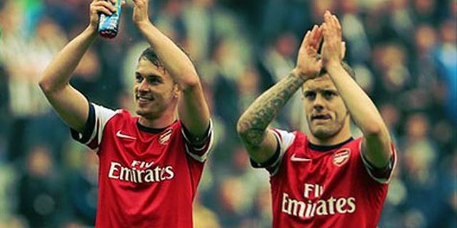 Duet Wilshere dan Ramsey Bikin Cazorla Ternganga