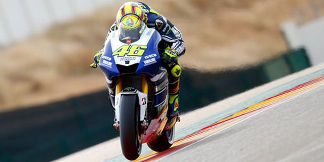 Podium di Aragon, Rossi Kecewa Gagal Menang