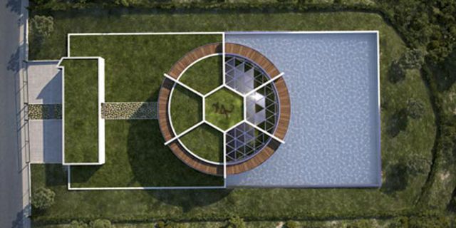 Detail Rumah Unik Lionel Messi