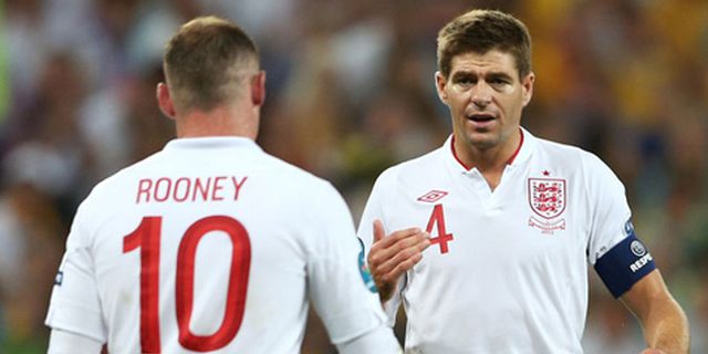 Rooney: Gerrard Terlambat Jadi Kapten Inggris Rooney: Gerrard Terlambat Jadi Kapten Inggris