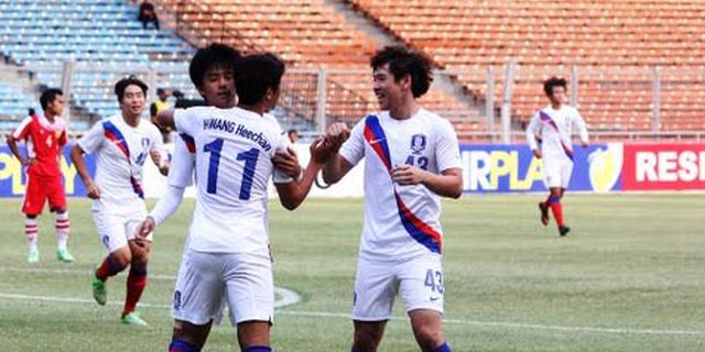 Review AFC U-19: Lima Gol Korsel Singkirkan Laos