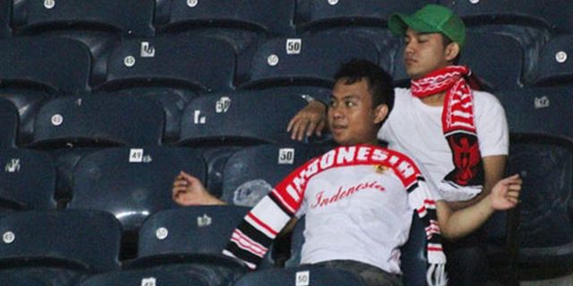 Laga Indonesia-China Hanya Disaksikan 500 Penonton VIP