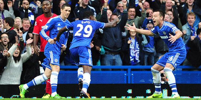 Review: Gol Perdana Eto'o Menangkan Chelsea Review: Gol Perdana Eto'o Menangkan Chelsea